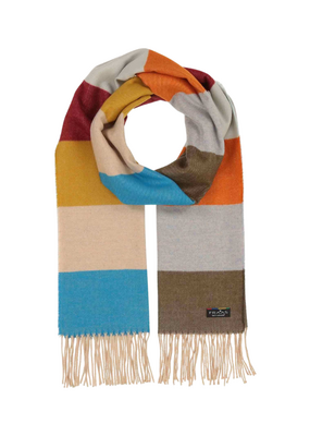 Fraas Cashmink Stripe in Safari by Fraas