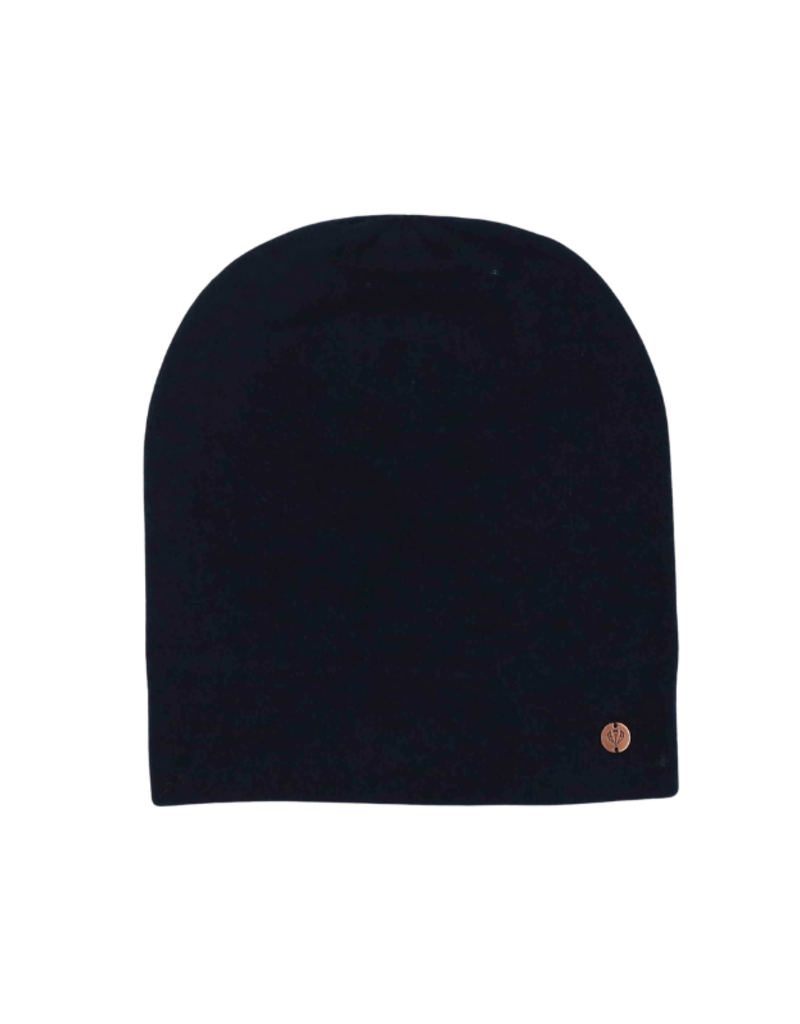 Fraas Cashmere Beanie in Navy by Fraas