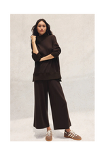 Z Supply Sable Rib Sweater in Chocolate Cherry by Z Supply
