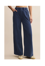 Z Supply Entourage Knit Denim Pant in Indigo by Z Supply