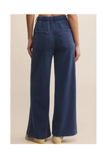 Z Supply Entourage Knit Denim Pant in Indigo by Z Supply