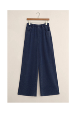 Z Supply Entourage Knit Denim Pant in Indigo by Z Supply