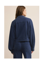 Z Supply Heritage Knit Denim Jacket in Indigo by Z Supply