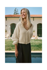 Z Supply Sadira Fluffy Cardigan in Warm White by Z Supply