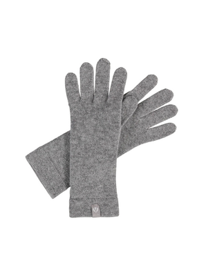 Fraas Jersey Cashmere Gloves in Grey by Fraas