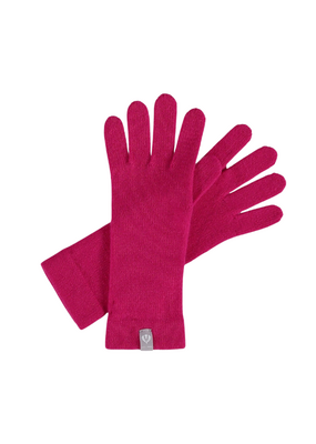Fraas Jersey Cashmere Gloves in Pink by Fraas