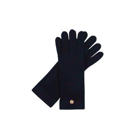 Fraas Jersey Cashmere Gloves in Navy by Fraas