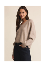 Z Supply Eloise Sweater in Natural Heather by Z Supply