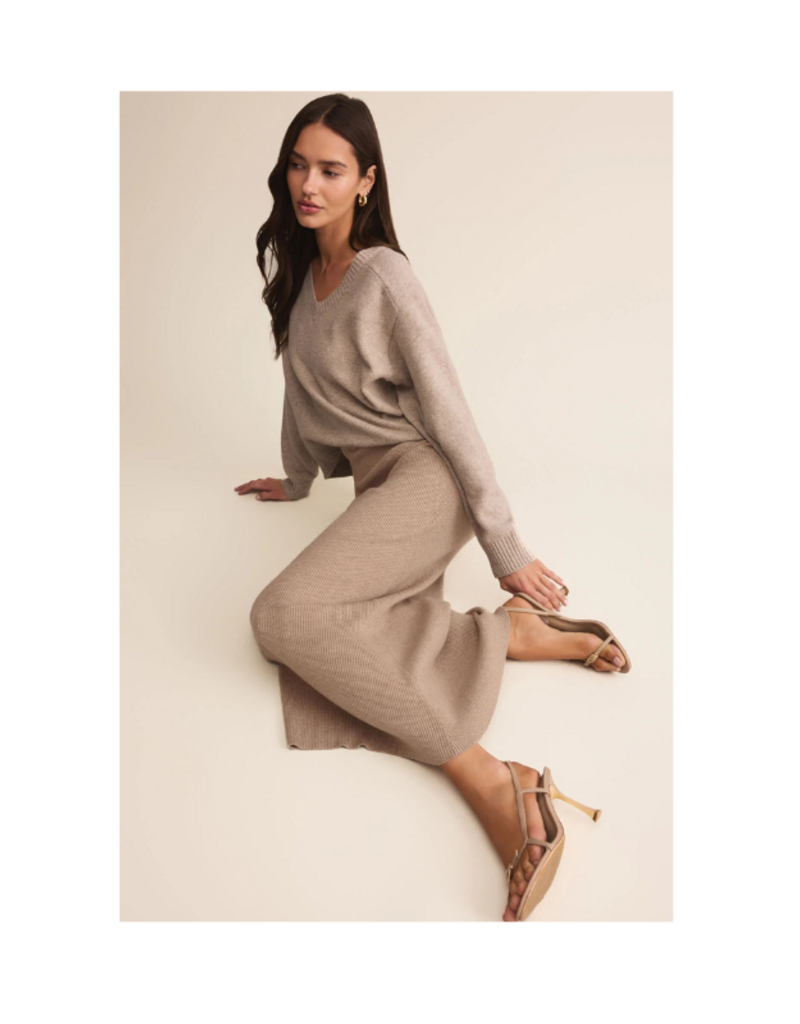 Z Supply Eloise Sweater in Natural Heather by Z Supply