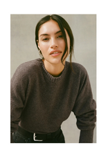 Z Supply Cirrus Cozy Sweater in Charcoal Heather by Z Supply