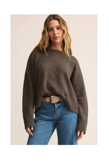 Z Supply Cirrus Cozy Sweater in Charcoal Heather by Z Supply