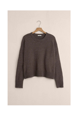 Z Supply Cirrus Cozy Sweater in Charcoal Heather by Z Supply