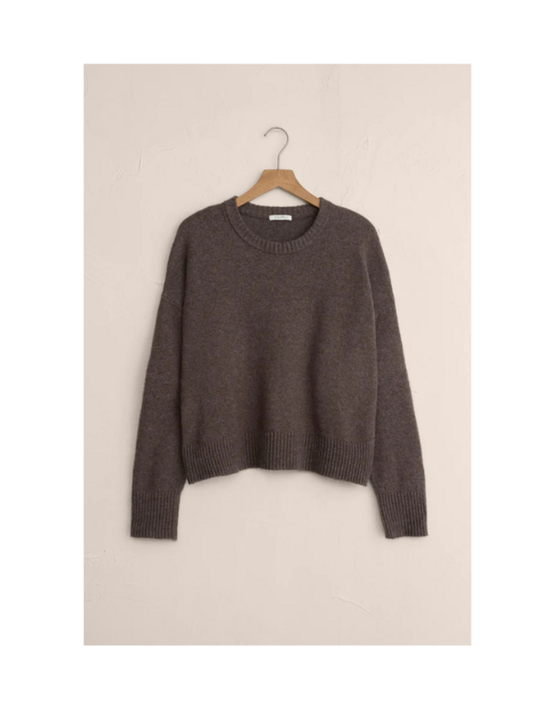 Z Supply Cirrus Cozy Sweater in Charcoal Heather by Z Supply