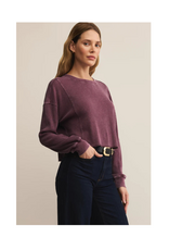 Z Supply Angel Mini Thermal Top in Merlot by Z Supply