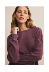 Z Supply Angel Mini Thermal Top in Merlot by Z Supply