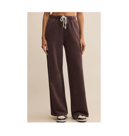 Z Supply Hunter Knit Pant in Chocolate Cherry by Z Supply