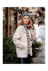 Fraas Striped Beret by Fraas