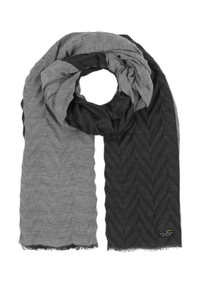 Fraas Pleated Travel Wrap in Caviar by Fraas