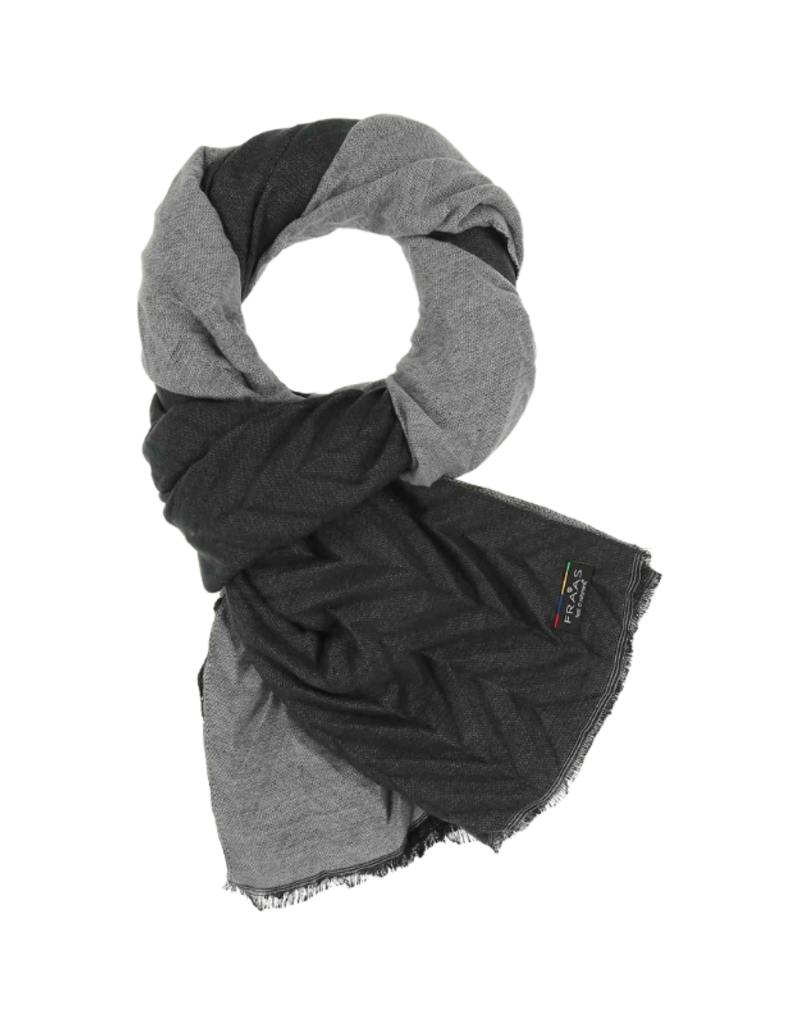 Fraas Pleated Travel Wrap in Caviar by Fraas
