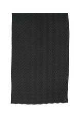 Fraas Pleated Travel Wrap in Caviar by Fraas