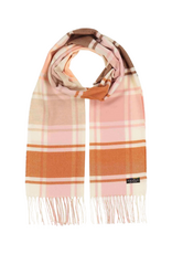 Fraas Cashmink Check in Cashew by Fraas