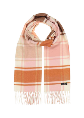 Fraas Cashmink Check in Cashew by Fraas