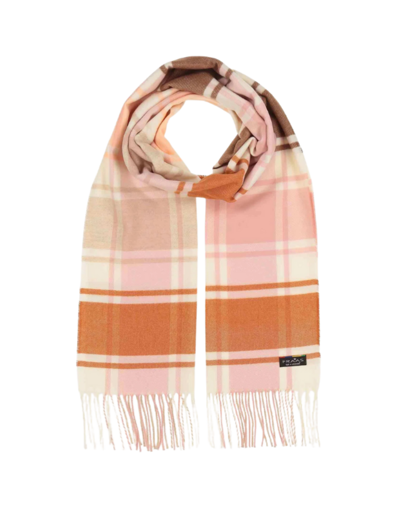 Fraas Cashmink Check in Cashew by Fraas