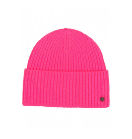 Fraas Rib Beanie in Digital Pink by Fraas