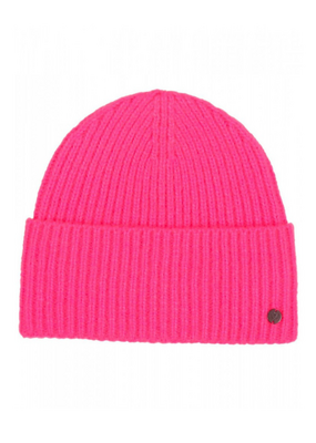 Fraas Rib Beanie in Pink by Fraas