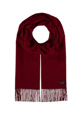Fraas Oversized Cashmink Scarf Red by Fraas