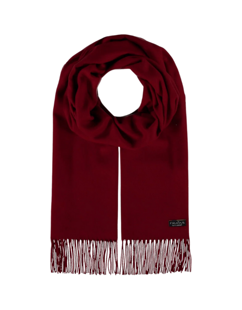 Fraas Oversized Cashmink Scarf Red by Fraas