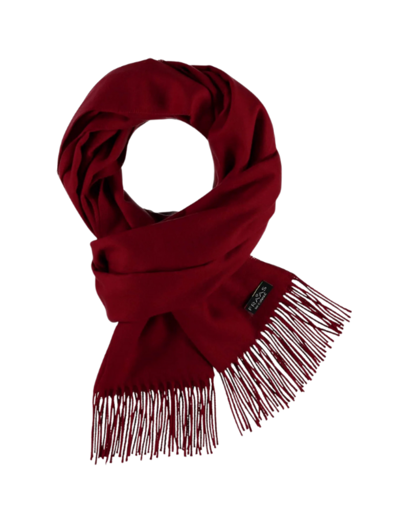 Fraas Oversized Cashmink Scarf Red by Fraas