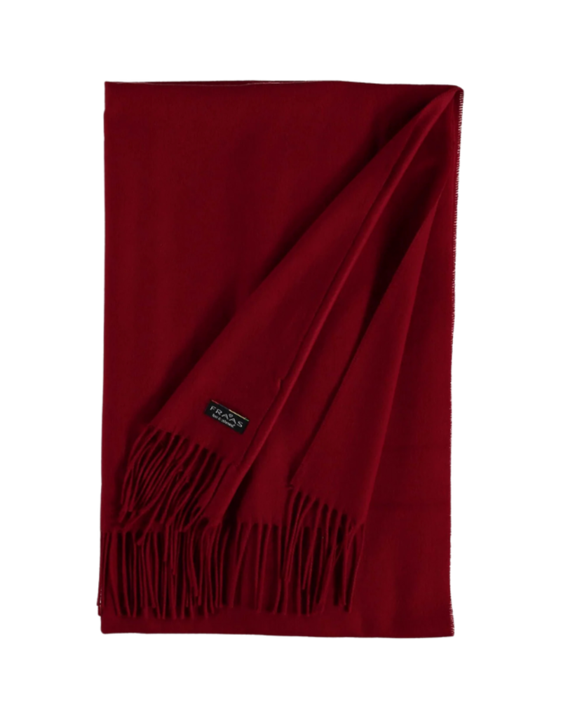 Fraas Oversized Cashmink Scarf Red by Fraas