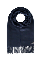 Fraas Oversized Cashmink Scarf Navy by Fraas