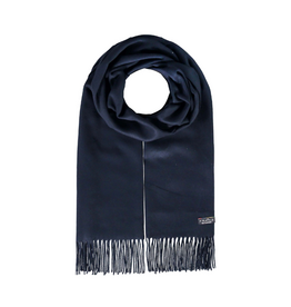 Fraas Oversized Cashmink Scarf Navy by Fraas