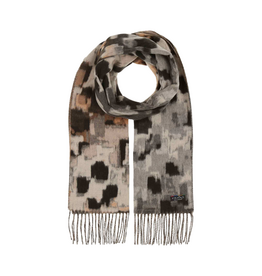 Fraas Cashmink Houndstooth in Stone by Fraas