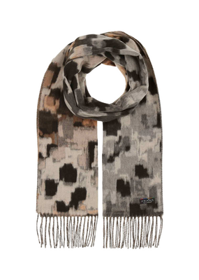 Fraas Cashmink Houndstooth in Stone by Fraas