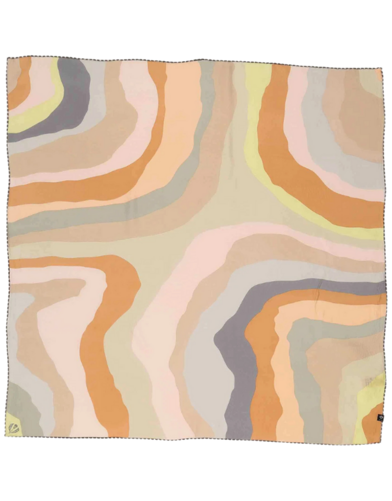 Fraas Textured Graphic Silk in Sand by Fraas
