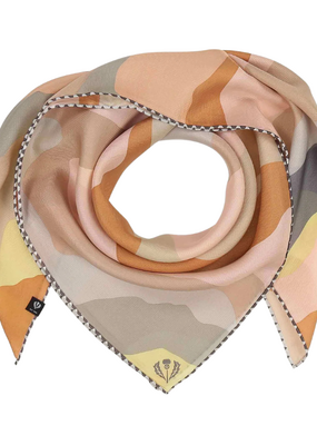 Fraas Textured Graphic Silk in Sand by Fraas