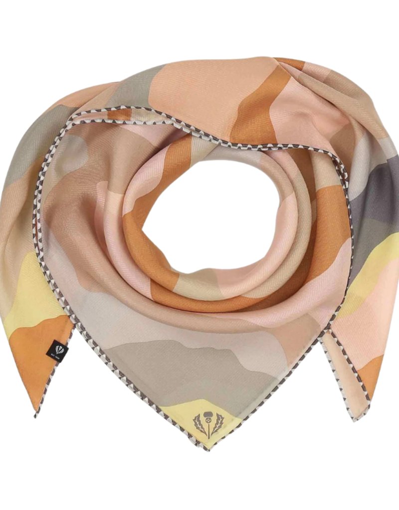 Fraas Textured Graphic Silk in Sand by Fraas