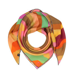 Fraas Textured Graphic in Silk Orange by Fraas