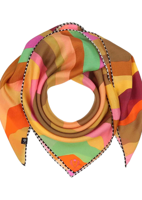 Fraas Textured Graphic in Silk Orange by Fraas