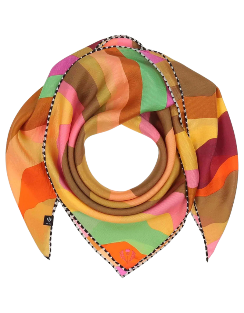 Fraas Textured Graphic in Silk Orange by Fraas