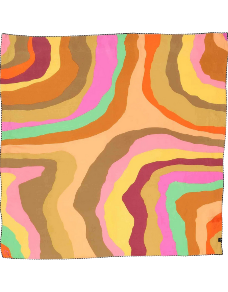Fraas Textured Graphic in Silk Orange by Fraas