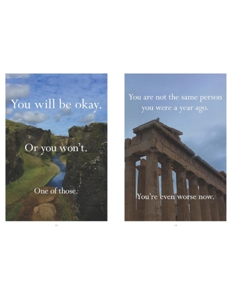 Raincoast Books Sorry in Advance for Making Things Weird: A Disappointing Affirmations Collection