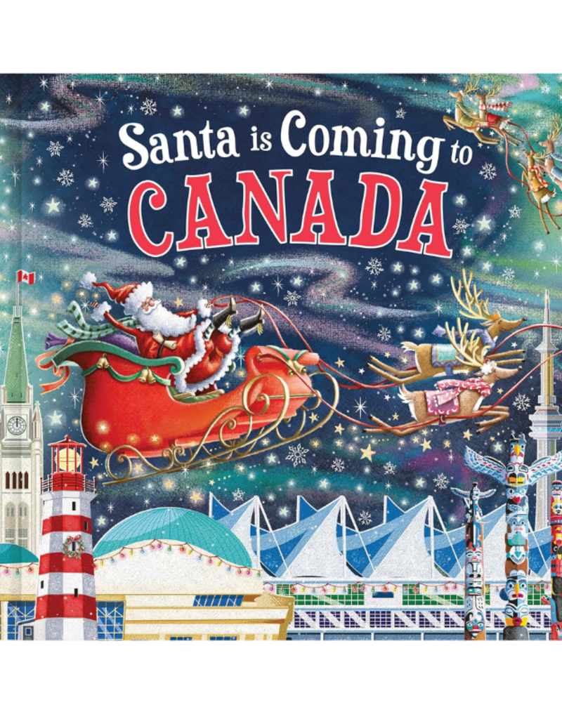 Raincoast Books Santa Is Coming to Canada Book