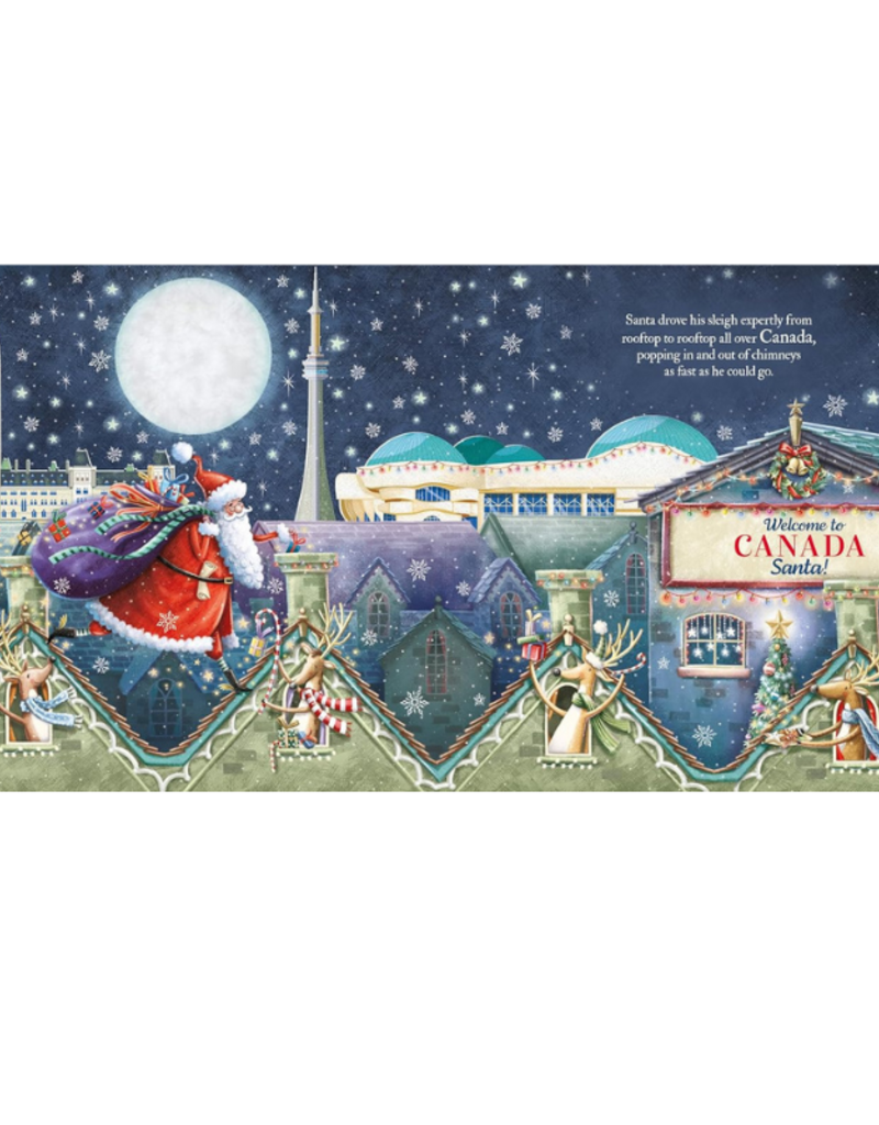 Raincoast Books Santa Is Coming to Canada Book