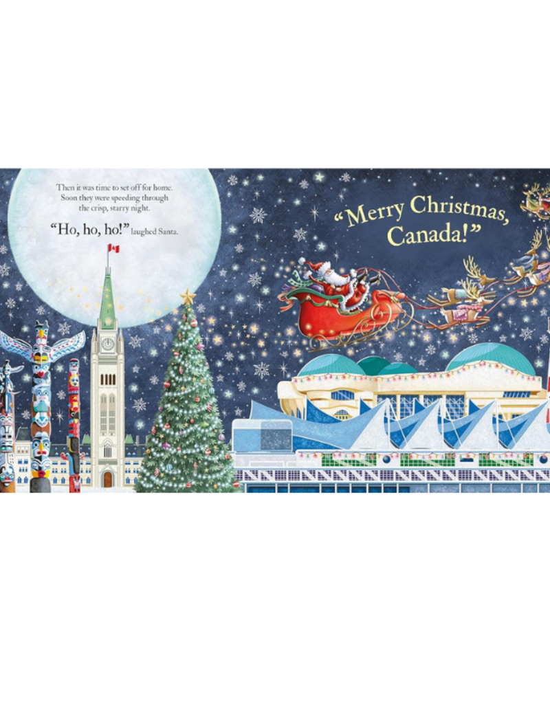 Raincoast Books Santa Is Coming to Canada Book