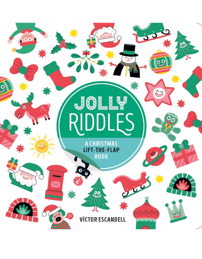 Raincoast Books Jolly Riddles: A Christmas Lift-the-Flap Book