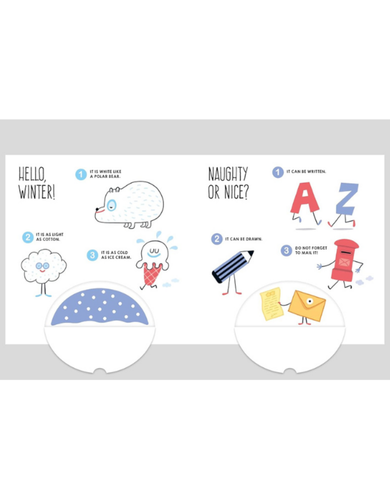 Raincoast Books Jolly Riddles: A Christmas Lift-the-Flap Book